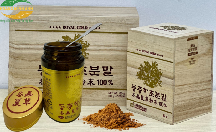 Ưu điểm của Đ&ocirc;ng tr&ugrave;ng hạ thảo dạng bột 