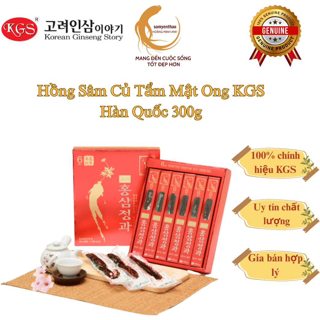 Sâm củ tẩm mật ong