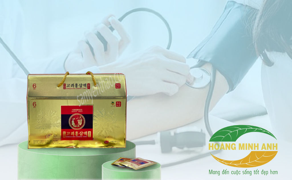 cao huyết áp có uống sâm được không