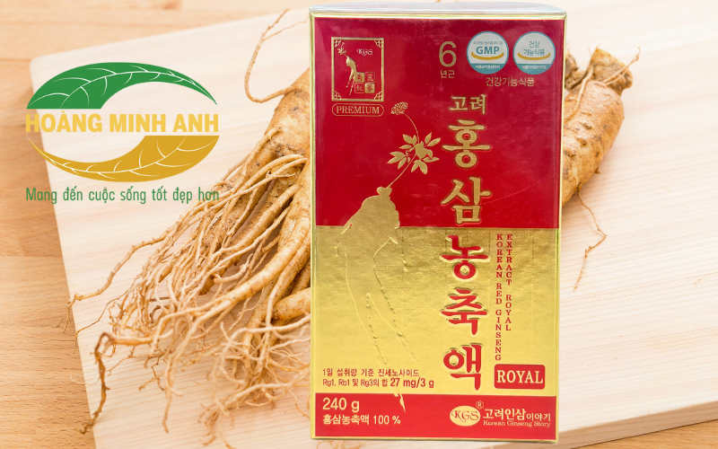 Cao hồng sâm Roya KGS Hàn Quốc