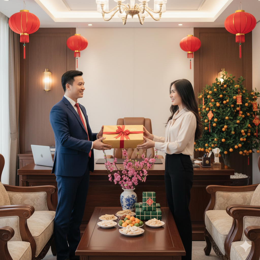Quà Tết Sang Trọng và Ý Nghĩa Cho Doanh Nghiệp