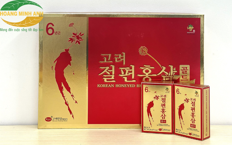 Sâm lát tẩm mật ong