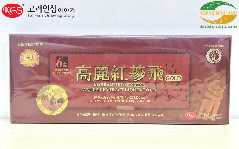 Nước hồng sâm nhung hươu