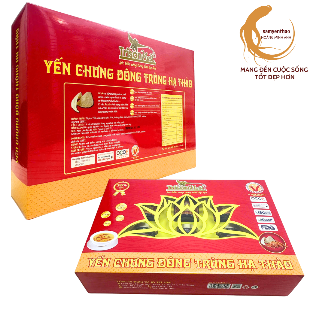 Yến Chưng Đông Trùng Hạ Thảo