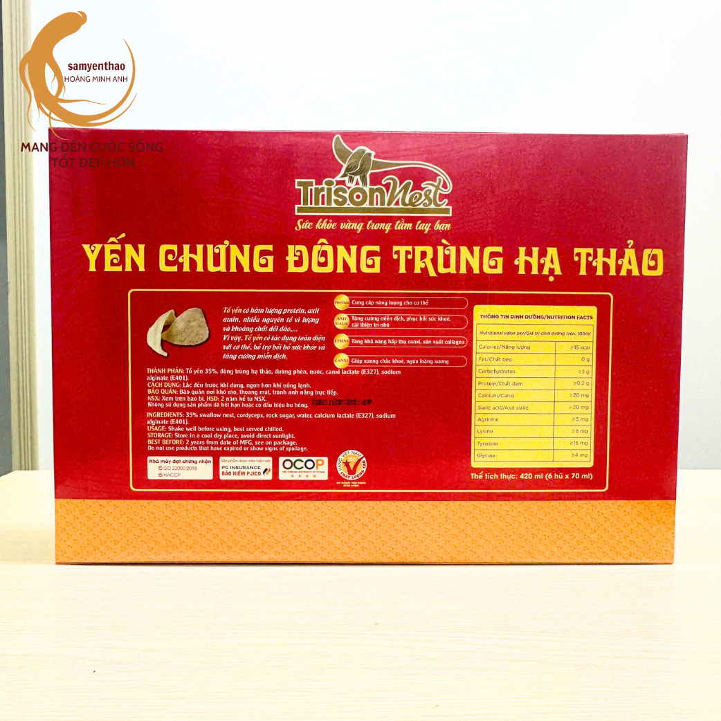 Yến Chưng Đông Trùng Hạ Thảo