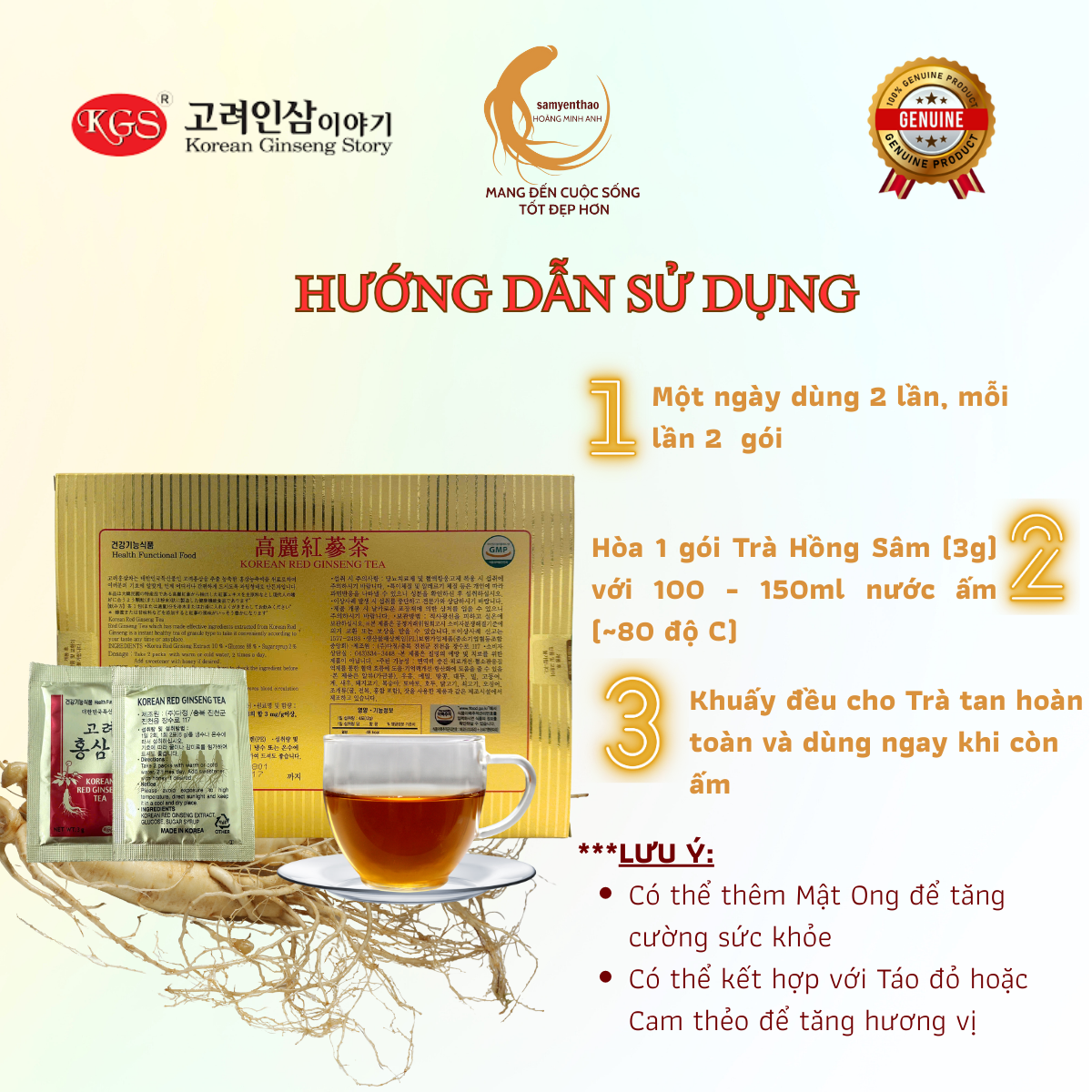 Nên Uống Trà Hồng Sâm Lúc Nào