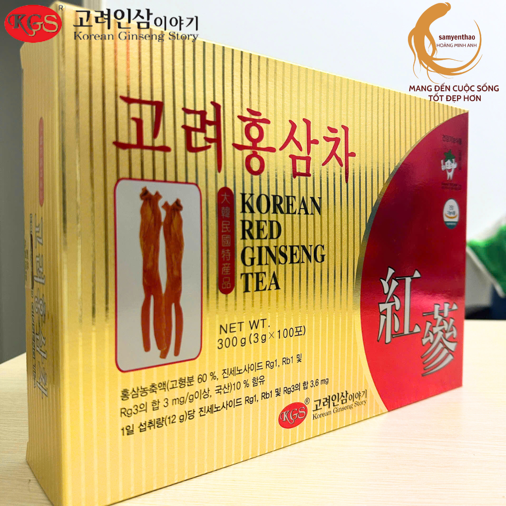 Trà hồng sâm 300g