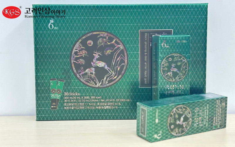 Nước hắc sâm nhung hươu