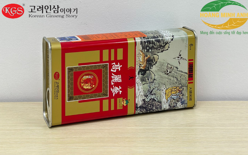 Hồng sâm nước 6 năm tuổi