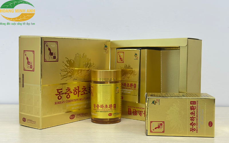 Cách Phân Biệt Viên Đông Trùng Hạ Thảo Hàn Quốc KGS Thật và Giả