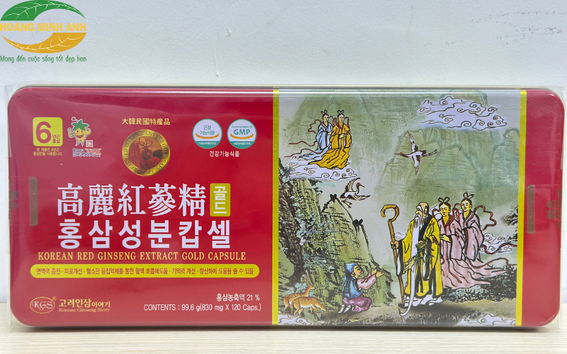 Viên Hồng Sâm Nhung Hươu Linh Chi