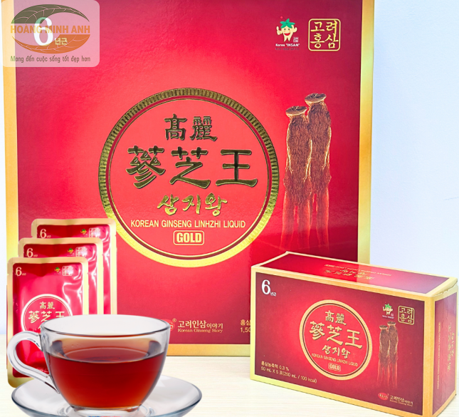 Nước Hồng S&acirc;m Linh Chi KGS 1500ml