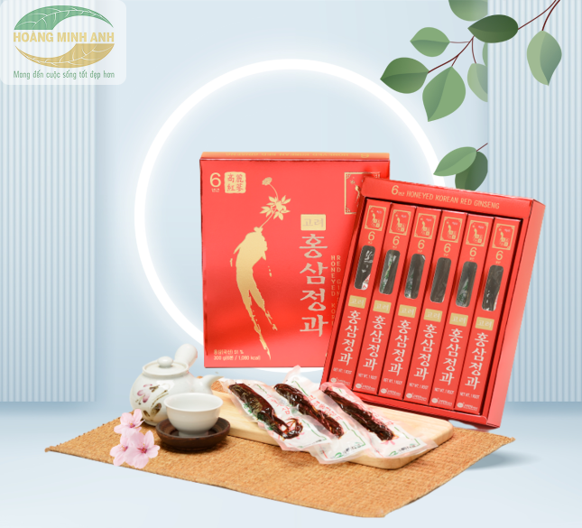 S&acirc;m Củ Tẩm Mật Ong KGS H&agrave;n Quốc 300g