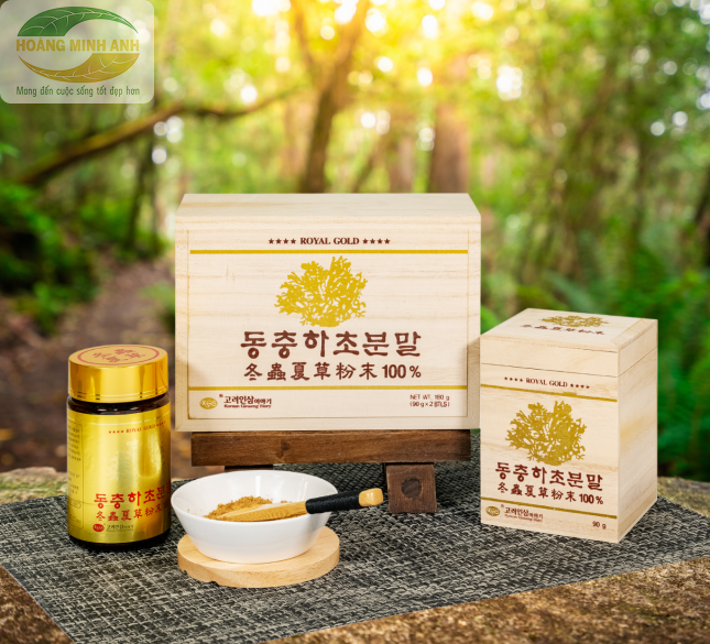 Bột Đ&ocirc;ng Tr&ugrave;ng Hạ Thảo KGS 180g