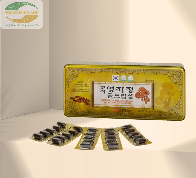 Vi&ecirc;n Linh Chi KGS Hộp Thiếc 99.6g