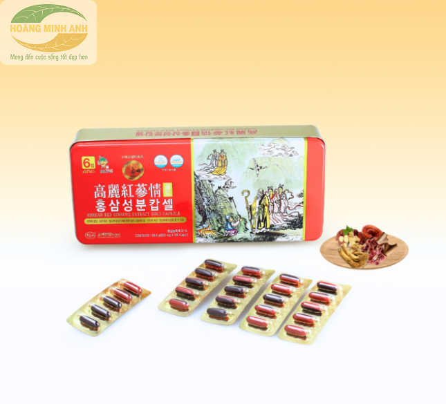 Vi&ecirc;n Hồng S&acirc;m Nhung Hươu Linh Chi KGS H&agrave;n Quốc 99.6g