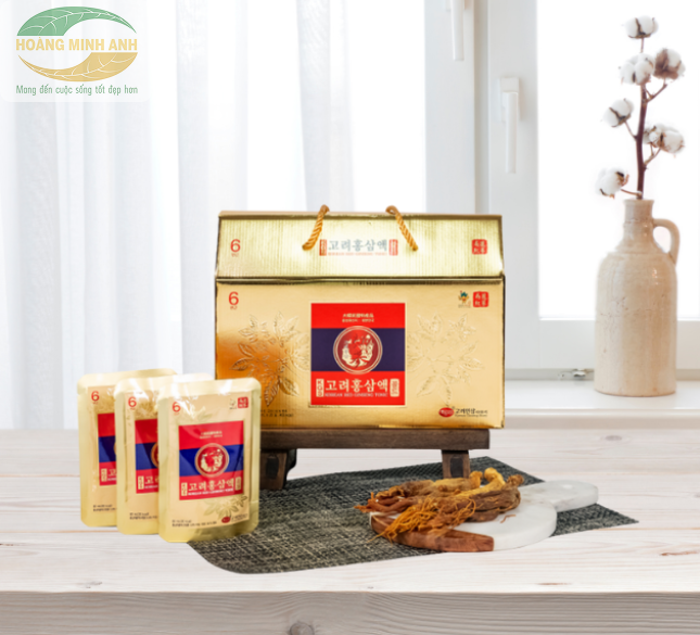 Nước Hồng S&acirc;m Gold KGS H&agrave;n Quốc 1600ml (20 g&oacute;i x 80ml)