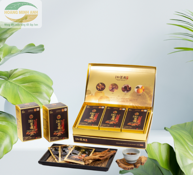 Nước Hồng S&acirc;m Nhung Hươu KGS (dạng g&oacute;i)