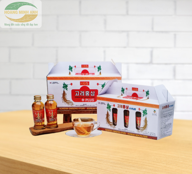 Nước Hồng S&acirc;m C&oacute; Củ KGS 1200ml