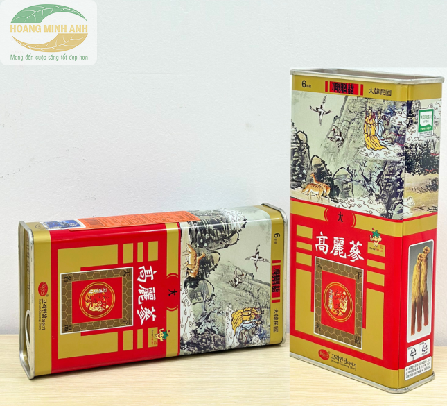 Hồng S&acirc;m Củ Kh&ocirc; H&agrave;n Quốc KGS 75g (củ lớn)