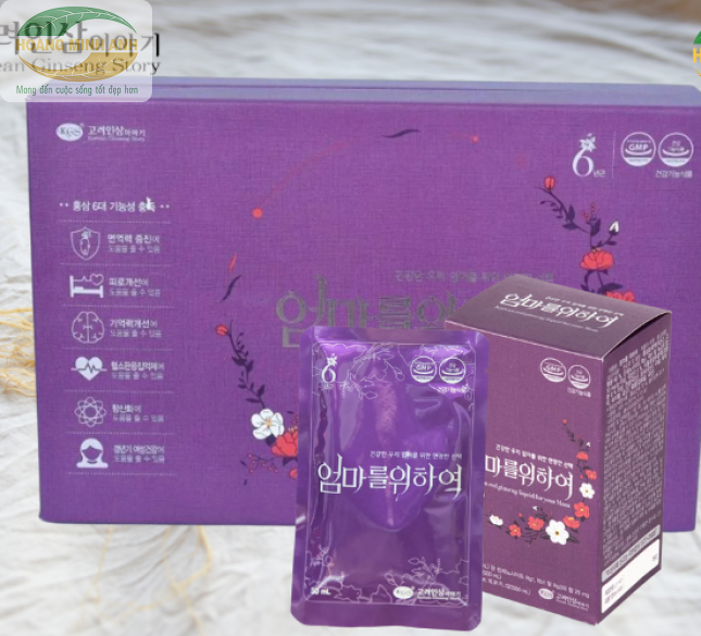 Nước Hồng S&acirc;m D&agrave;nh Tặng Mẹ