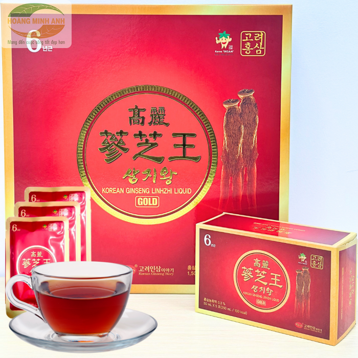 Nước Hồng S&acirc;m Linh Chi KGS 1500ml