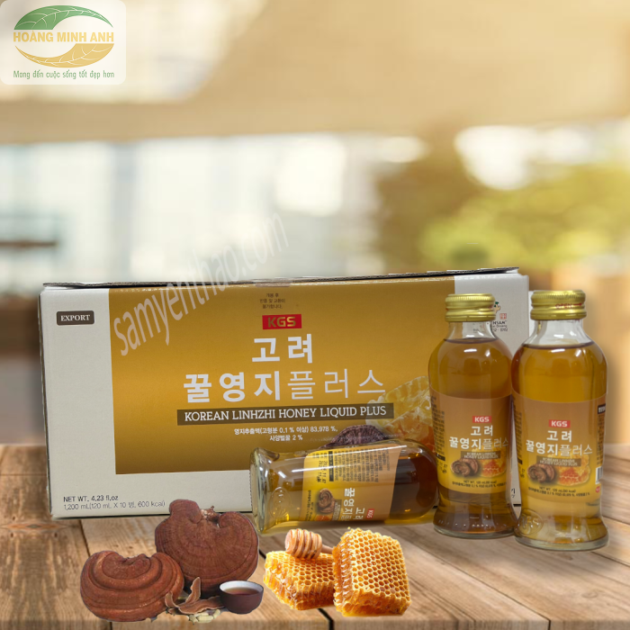 Nước Linh Chi Mật Ong KGS 1200ml