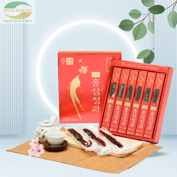 S&acirc;m Củ Tẩm Mật Ong KGS H&agrave;n Quốc 300g