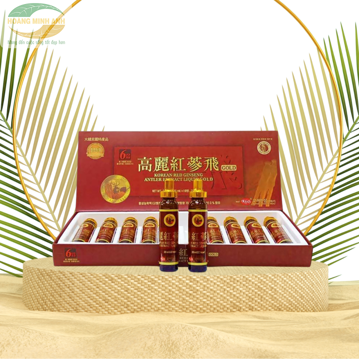 Nước Hồng S&acirc;m Nhung Hươu KGS H&agrave;n Quốc 200ml (dạng ống)