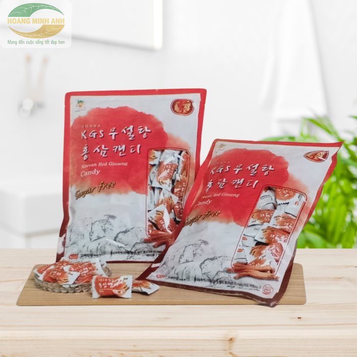 Kẹo Hồng S&acirc;m Kh&ocirc;ng Đường KGS H&agrave;n Quốc 300g