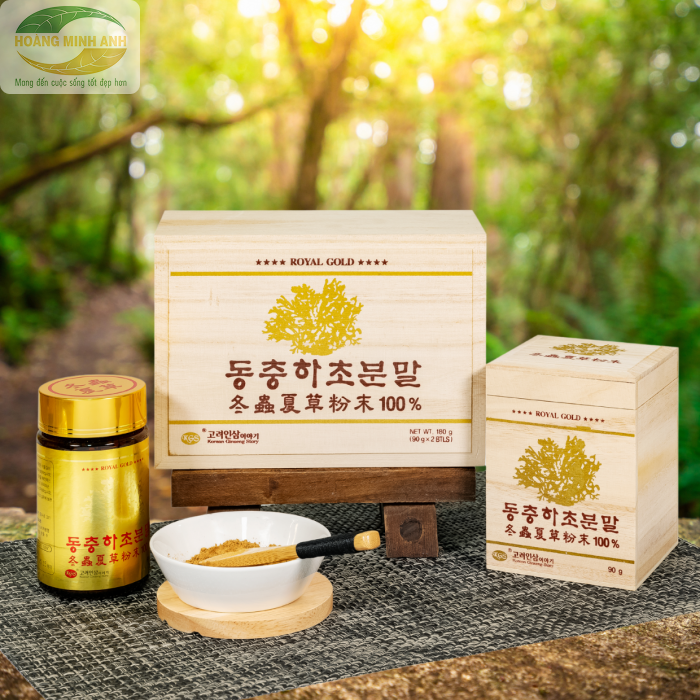 Bột Đ&ocirc;ng Tr&ugrave;ng Hạ Thảo KGS 180g