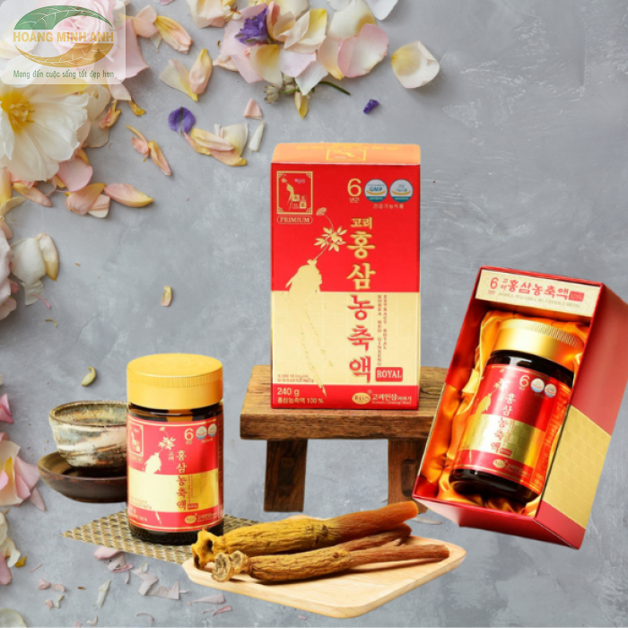 Cao Hồng S&acirc;m Royal KGS H&agrave;n Quốc 240g