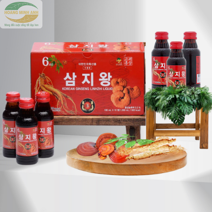 Nước Hồng S&acirc;m Linh Chi KGS 1000ml