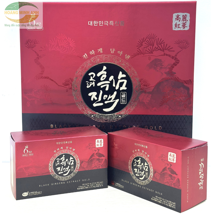 Nước Hắc S&acirc;m Gold KGS H&agrave;n Quốc 2100ml