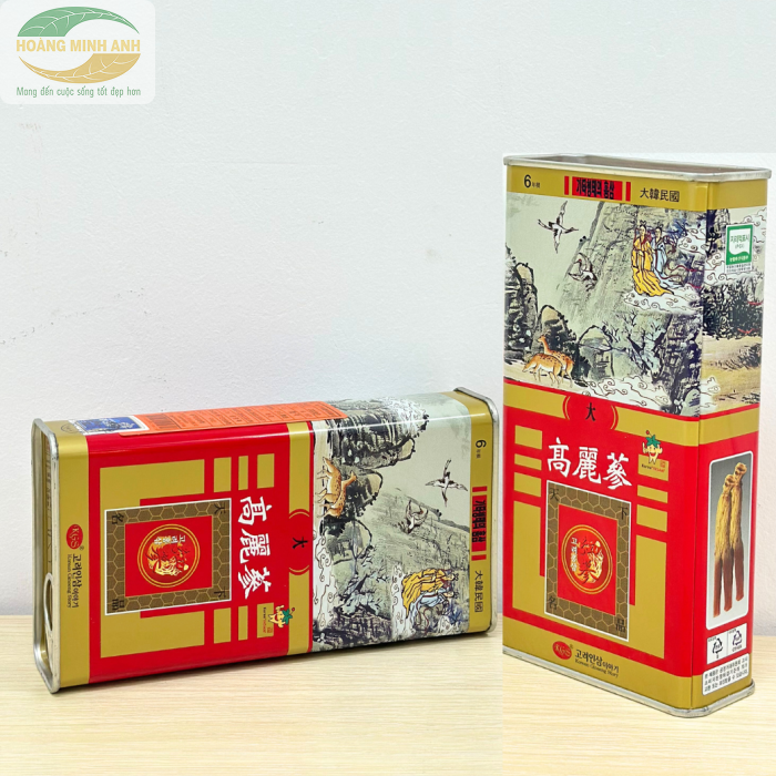 Hồng S&acirc;m Củ Kh&ocirc; H&agrave;n Quốc KGS 75g (củ lớn)