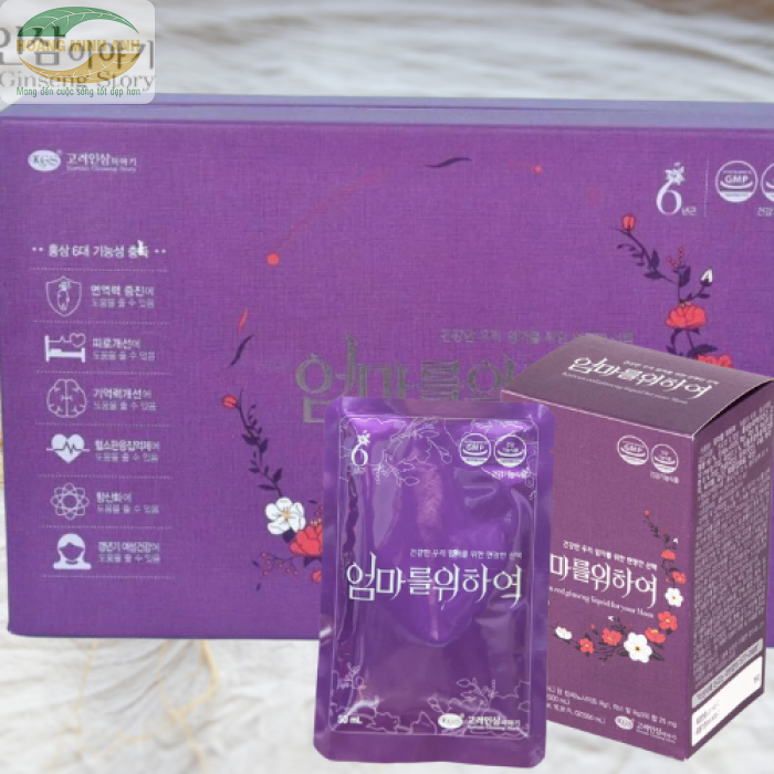 Nước Hồng S&acirc;m D&agrave;nh Tặng Mẹ